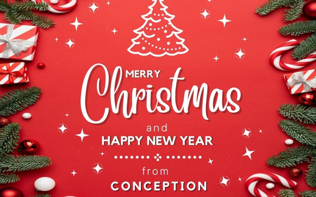 Merry Christmas and Happy New Year from Conception Marketing